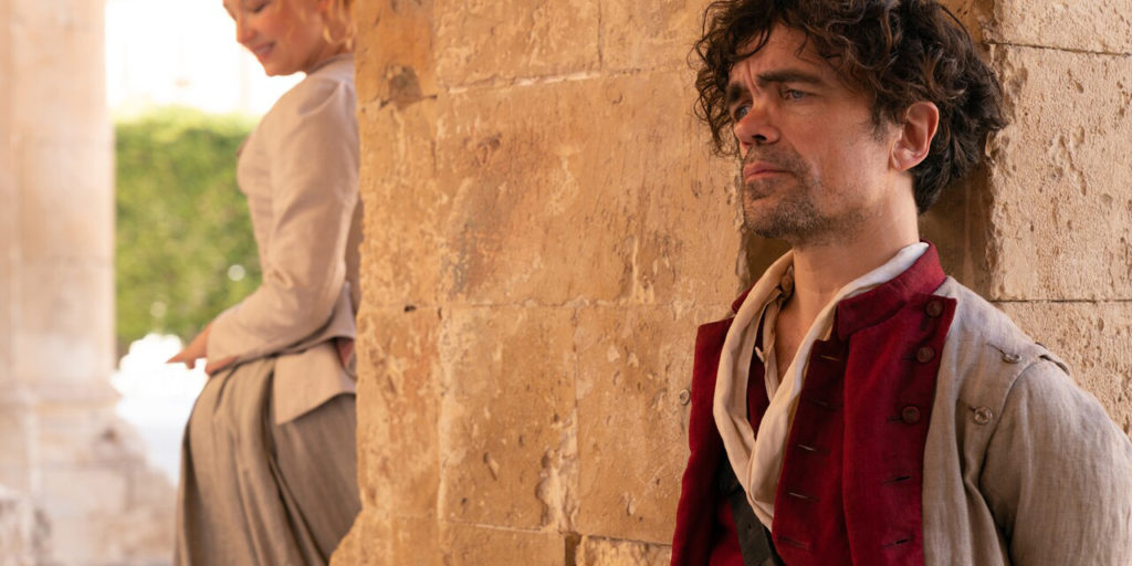 C_00481_R
Haley Bennett stars as Roxanne and Peter Dinklage as Cyrano in Joe Wright’s
CYRANO
A Metro Goldwyn Mayer Pictures film
Photo credit: Peter Mountain
© 2021 Metro-Goldwyn-Mayer Pictures Inc. All Rights Reserved.