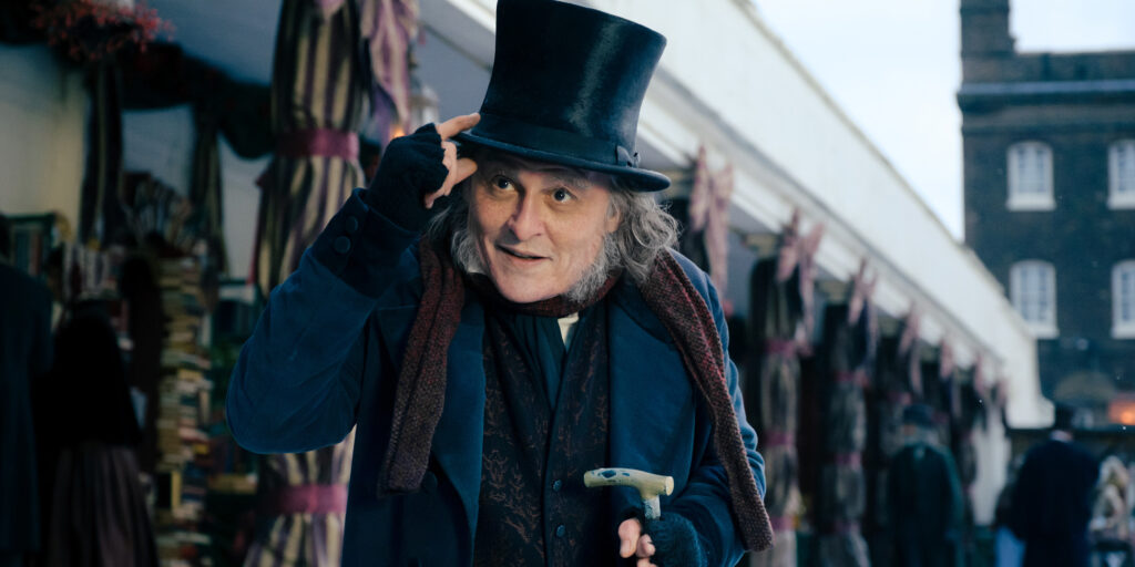 Johnny Depp in Ebenezer from Paramount Pictures.